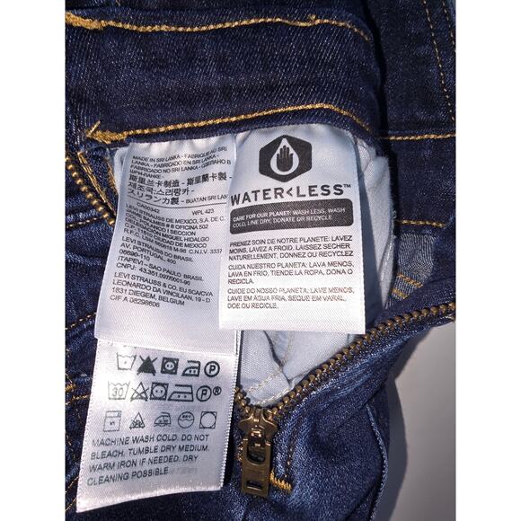 Levi’s Denim Overalls – Women’s Size 25 - Picture 12 of 13